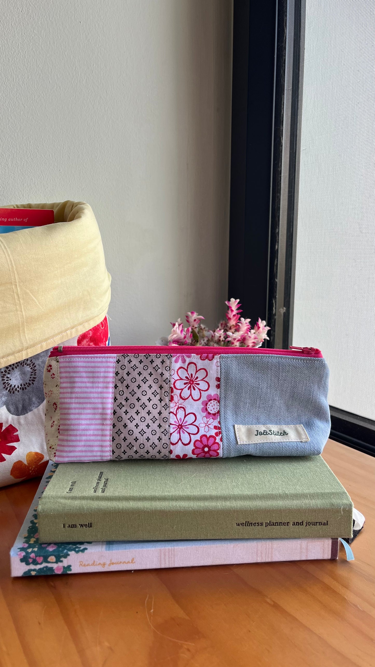Patchwork Pencil Case - Design B