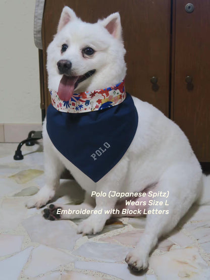 Reversible Pet Bandana - Batik Kampung
